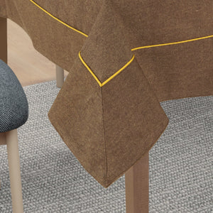 Comfortable Plain Virgo Woven Cotton Table Cover online In India