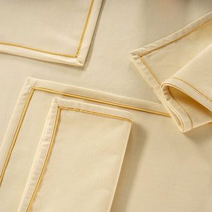 Comfortable Plain Virgo Woven Cotton Table Cover online In India