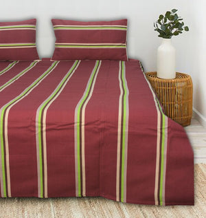 Elegant Alpha Woven 100% Cotton Handloom Bed Cover online in India