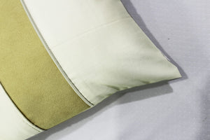 Stylish Cotton Satin Patch Throw/Lumber Pillow Online In India