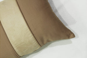 Stylish Cotton Satin Patch Throw/Lumber Pillow Online In India