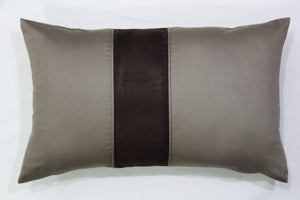Stylish Cotton Satin Patch Throw/Lumber Pillow Online In India