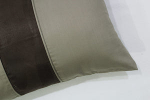Stylish Cotton Satin Patch Throw/Lumber Pillow Online In India