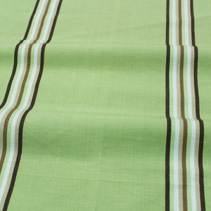 Alpha Green Woven Cotton Stripes Table Cover(1 Pc) online in India