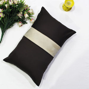 Stylish Cotton Satin Patch Throw/Lumber Pillow Online In India