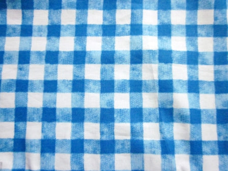 MARVEL Printed Cotton Check 1 Pc Table Cover - Blue
