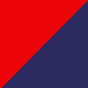 Soft Plain 210 Mercerised Cotton Duvet Cover In Marine Blue & Red Online At Best Prices