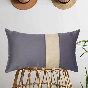 Stylish Cotton Satin Patch Throw/Lumber Pillow Online In India