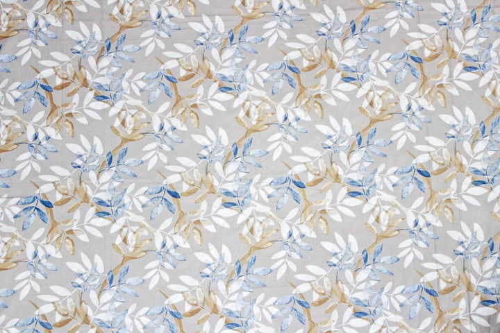 Comfy 250 TC Blue Floral Print Cotton Duvet Cover online in India