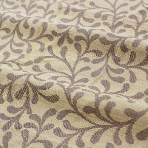 Alpha Brown Woven Cotton Floral Table Cover(1 Pc) online in India