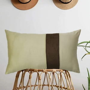 Stylish Cotton Satin Patch Throw/Lumber Pillow Online In India