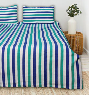 Elegant Alpha Woven 100% Cotton Handloom Bed Cover online in India