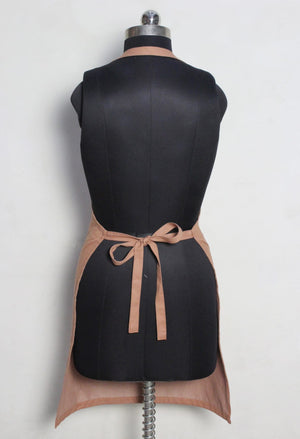 Alpha Rust Stripe Cotton Kitchen Apron(1 Pc) online in India