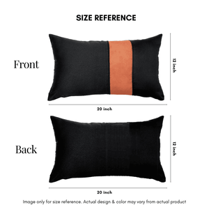Stylish Cotton Satin Patch Throw/Lumber Pillow Online In India