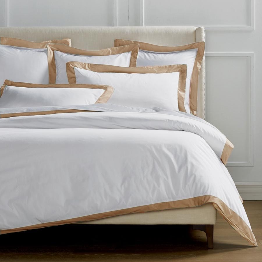 Cozy Divine 210 TC Cotton dohar In White Camel Brown At Best Prices