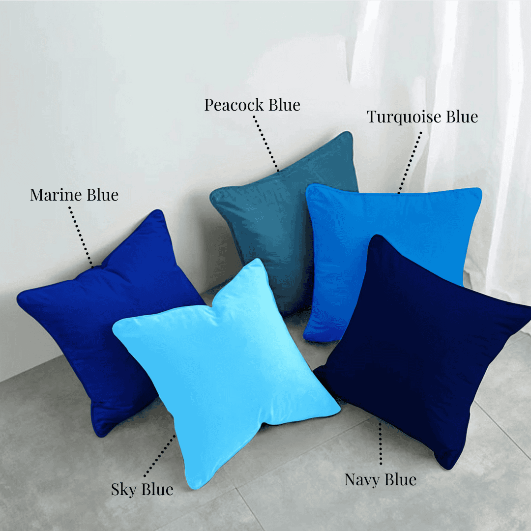 Cotton Decorative 5 Pcs Cushion Cover Set