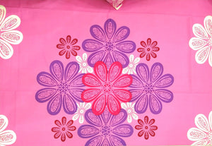 Designer Pink Printed Festive Colors Diwan Set(6 Pcs) online in India