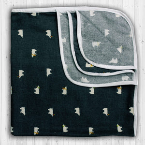 Soft Printed Cotton Wrapping Sheet for new born baby online in India