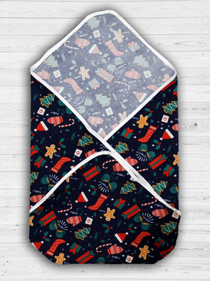Soft Printed Cotton Wrapping Sheet for new born baby online in India
