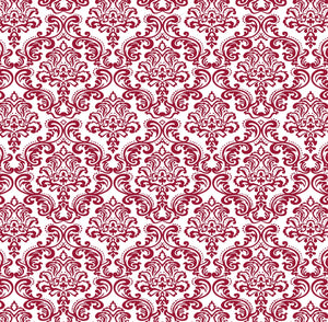Soft 144 TC Damask Print Fitted Bedsheet online in India
