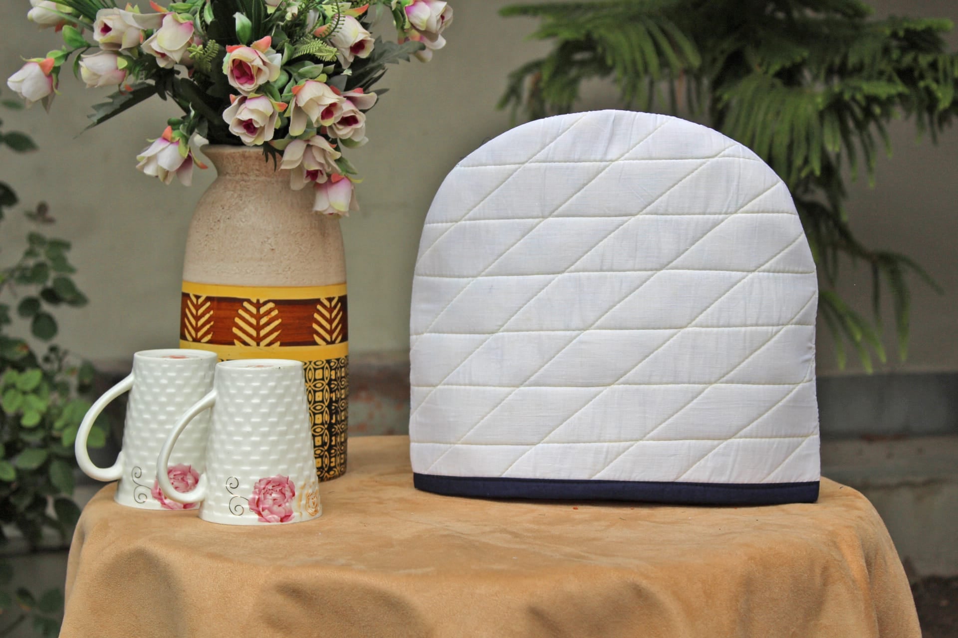 Stylish Printed Cotton Quilted Tea Cozy online in India at best prices