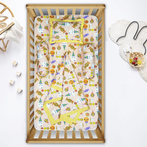 Soft cotton Baby Cot Bedsheet Set (5 Pcs) online In India