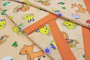 Soft cotton Baby Cot Bedsheet Set (5 Pcs) online In India