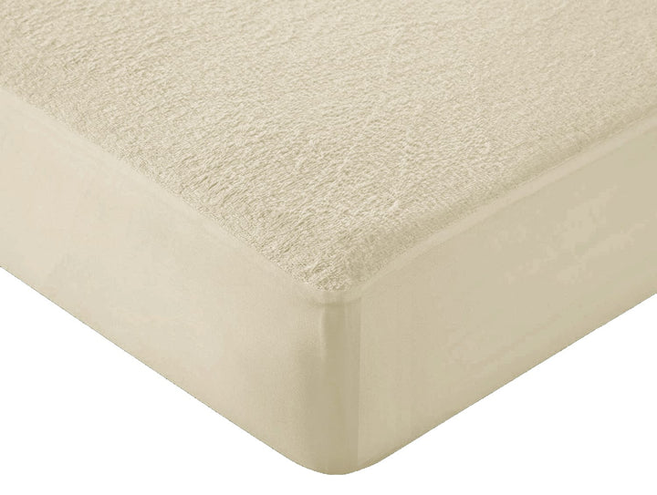 Khaki Water Proof Terry Mattress Protector online at best prices