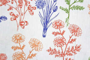 Soft Cotton Floral print 250 TC fitted bedsheet in Blue At Best Prices