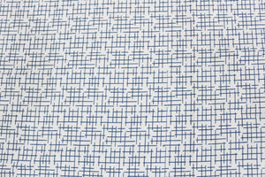Soft Cotton Printed 300 TC Geometrical Satin Fitted Bedsheet In Blue At Best Prices