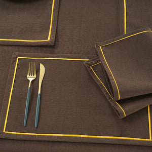 Classy Hand Woven Cotton Table Placemats Set( 6 P cs) online in India