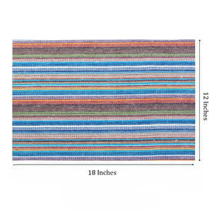 Classy Hand Woven Cotton Table Placemats Set( 6 P cs) online in India
