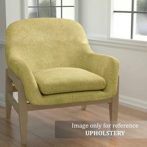 Imported SUEDE Solid Design 200 GSM Fabric (152 cms) in Lemon Yellow Online At Best Prices