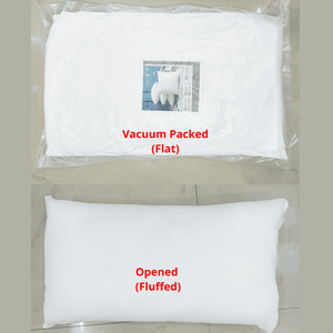 Soft White Fiber Cushion Fillers/Inserts(18*18 inches) online in India at best prices