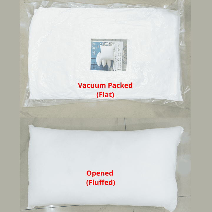 Soft White Fiber Cushion Fillers/Inserts(24*24inches) online in India at best prices