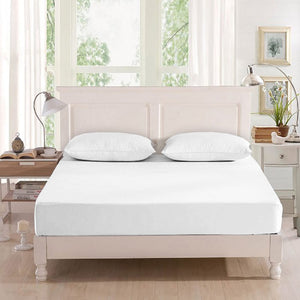 White Water Proof Terry Mattress Protector online at best prices