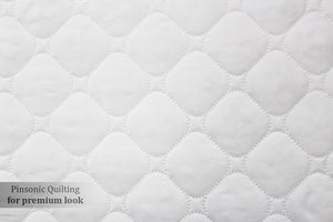 White Premium Fitted Water Proof Mattress Protector online in India