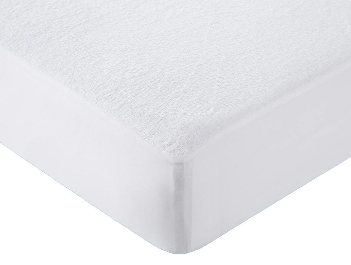 White Water Proof Terry Mattress Protector online at best prices 