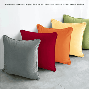 Plain Cotton Decorative Cushion Cover 5 Pcs online at best prices