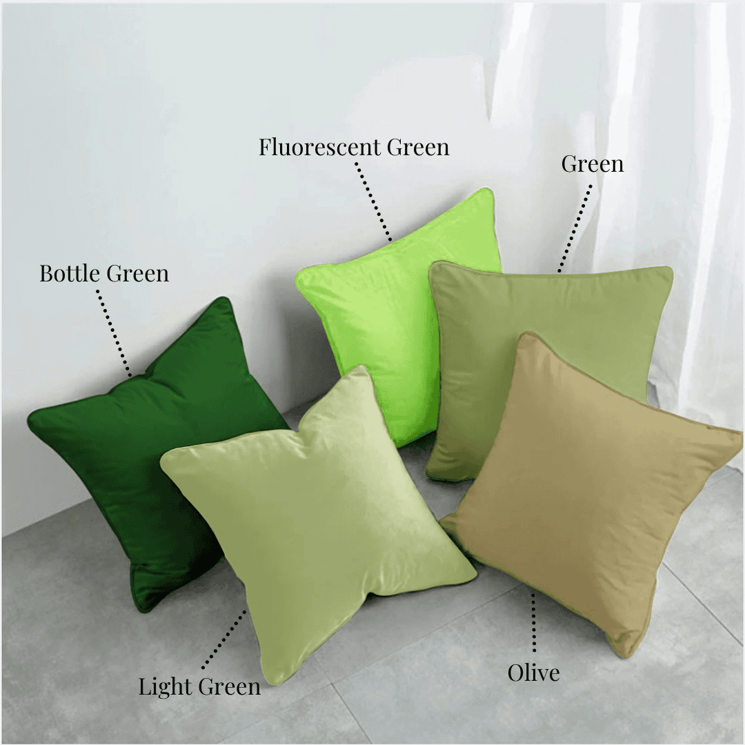 Cotton Decorative 5 Pcs Cushion Cover Set