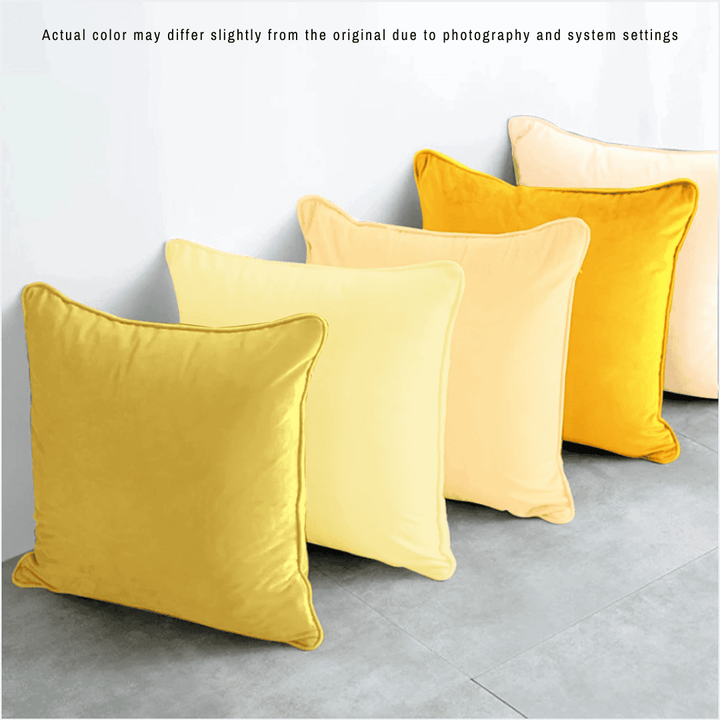 Plain Cotton Decorative Cushion Cover 5 Pcs online at best prices