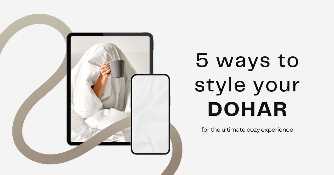 5 Ways to style your Dohar- best Dohar collection online in India 