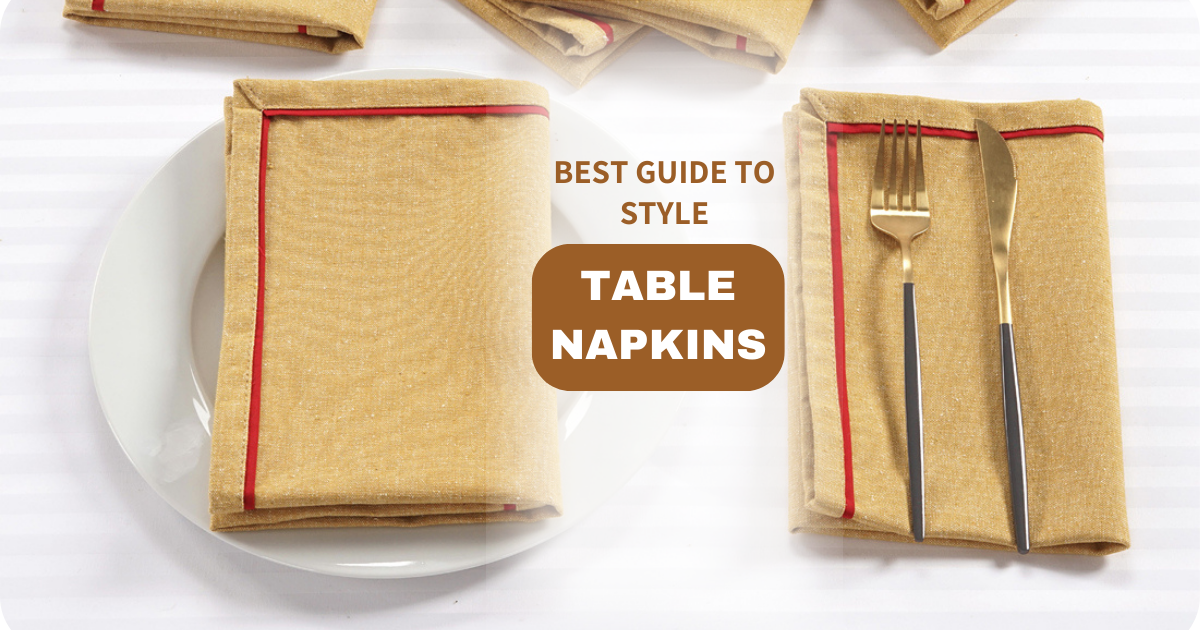 Napkin Types Best Guide to Style Table Napkins – AURAVE