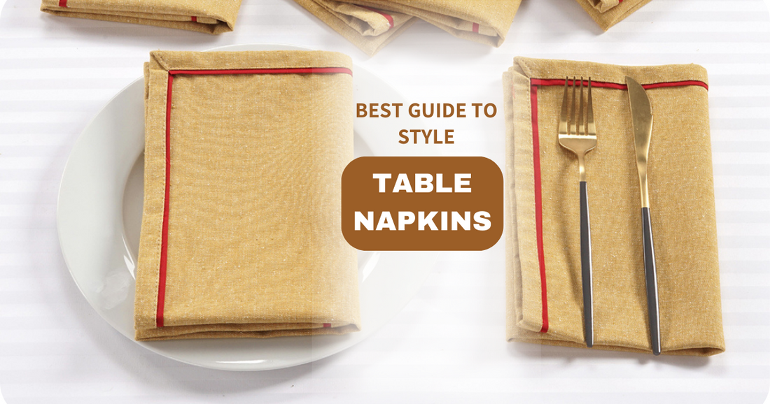 Best Guide to Style Table Napkins