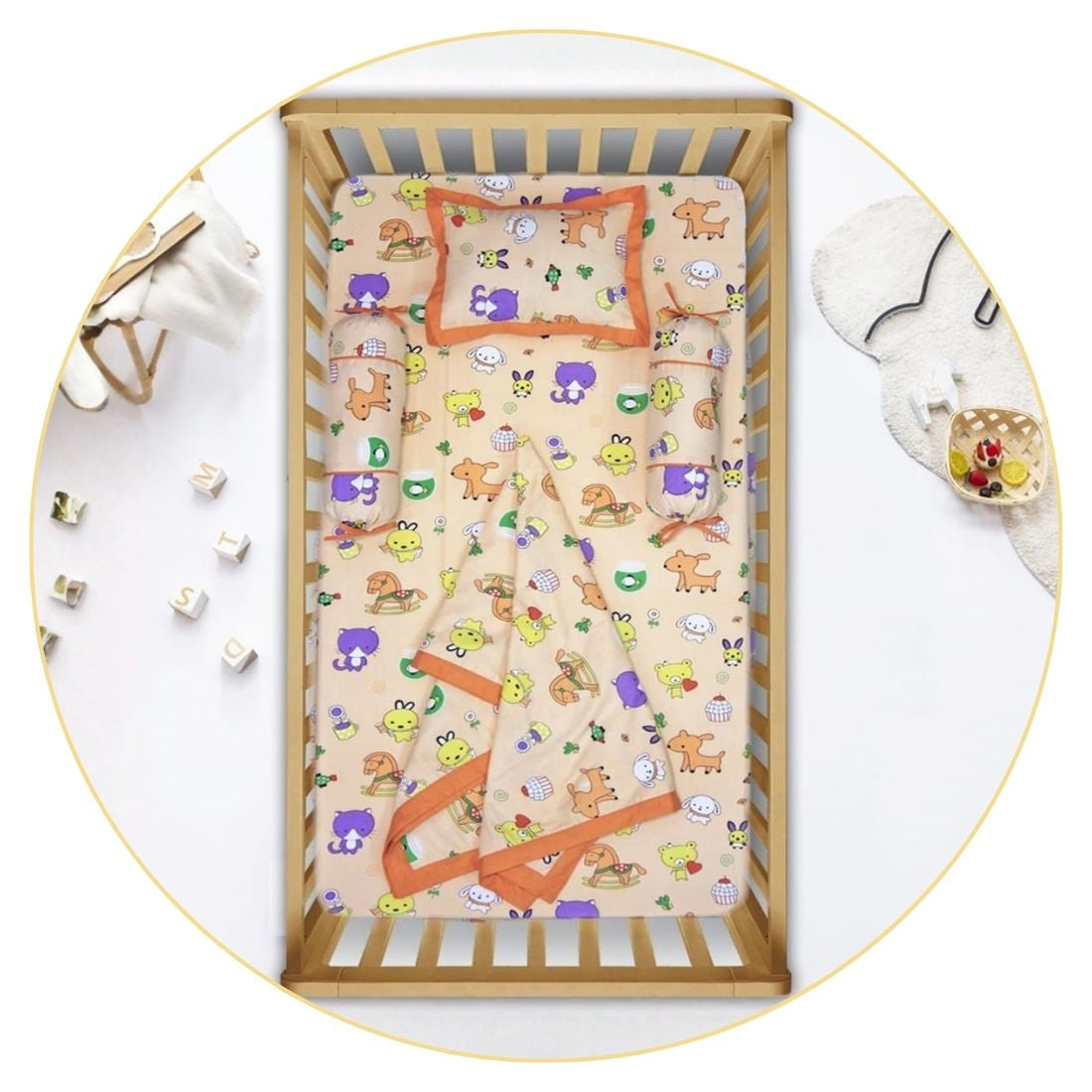 Baby Cot Bedding Set