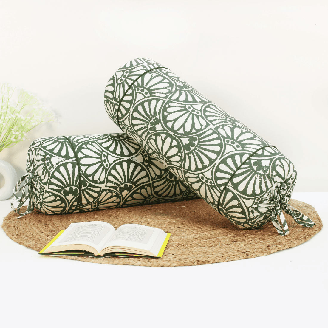 PRINTED BOLSTER COVER