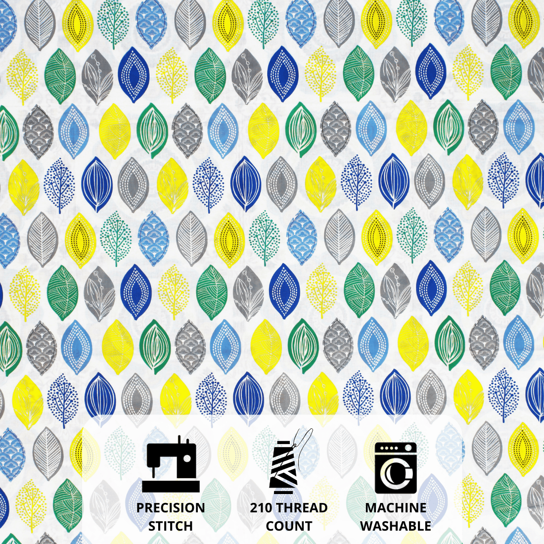 Full View Digital Print Single Fitted Bedsheet Design 