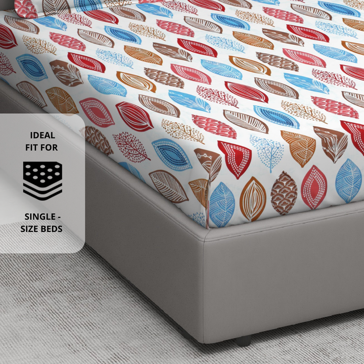 Digital Print Single Flat Bedsheet 