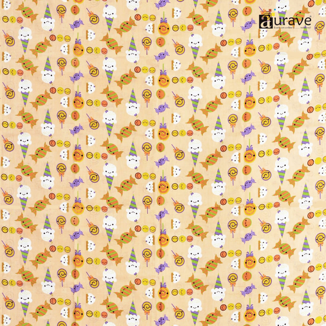 Close up View Kids Reversible Cotton Dohar