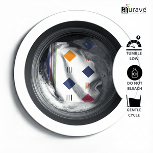 Washing machine drum with  Kids Reversible Cotton Dohar  and washing   